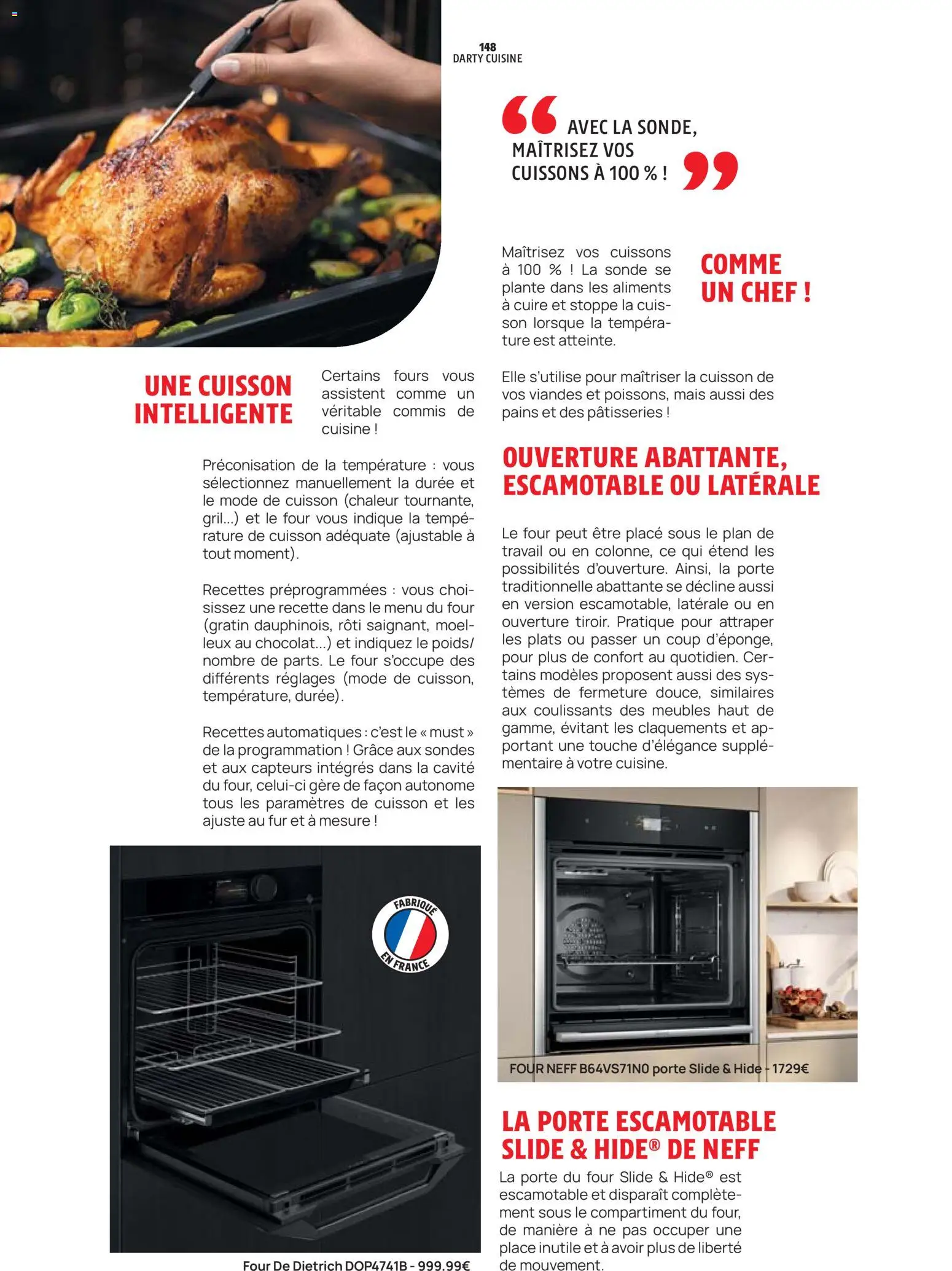 {H1} | Page: 148 | Produits: Four, Mais, Gril, Chocolat