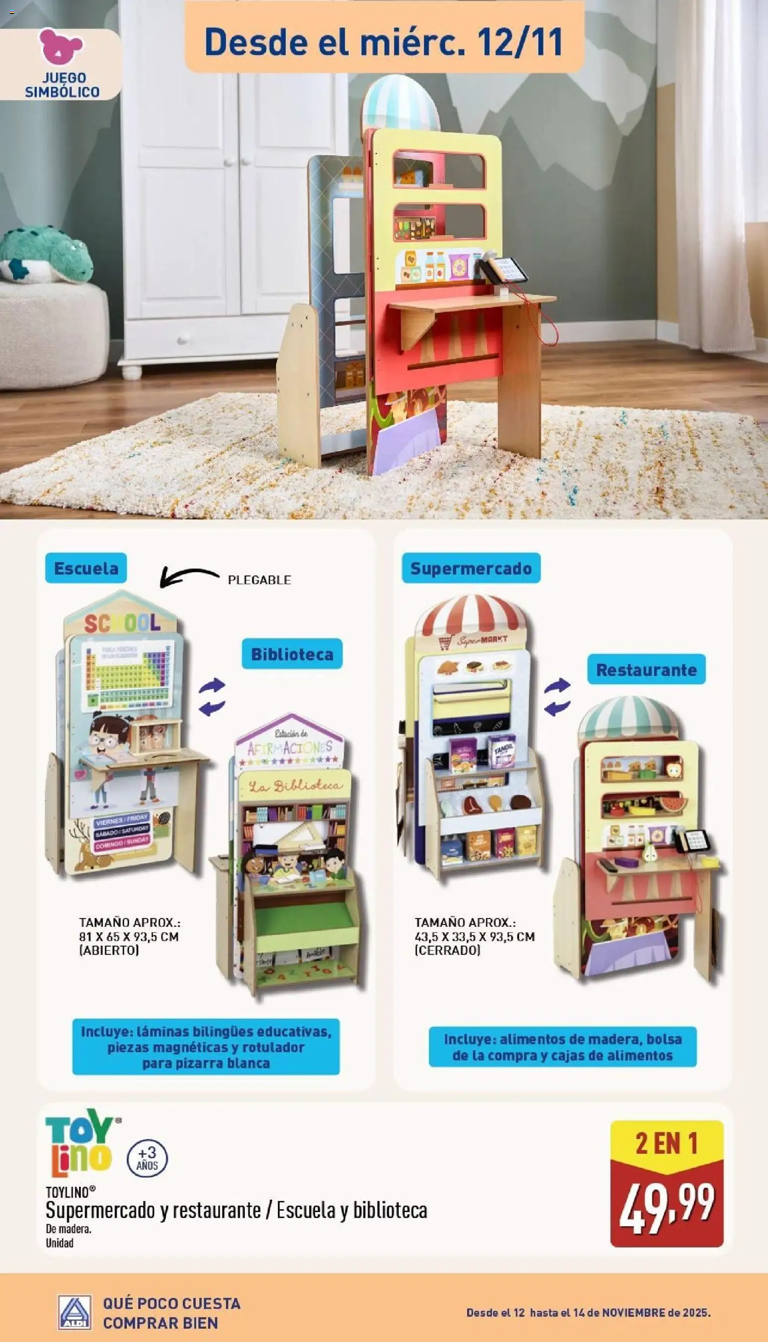 Aldi folleto Canarias │ válido desde el 10.11.2025 | Página: 24 | Productos: Bolsa, Κούβα, Biblioteca