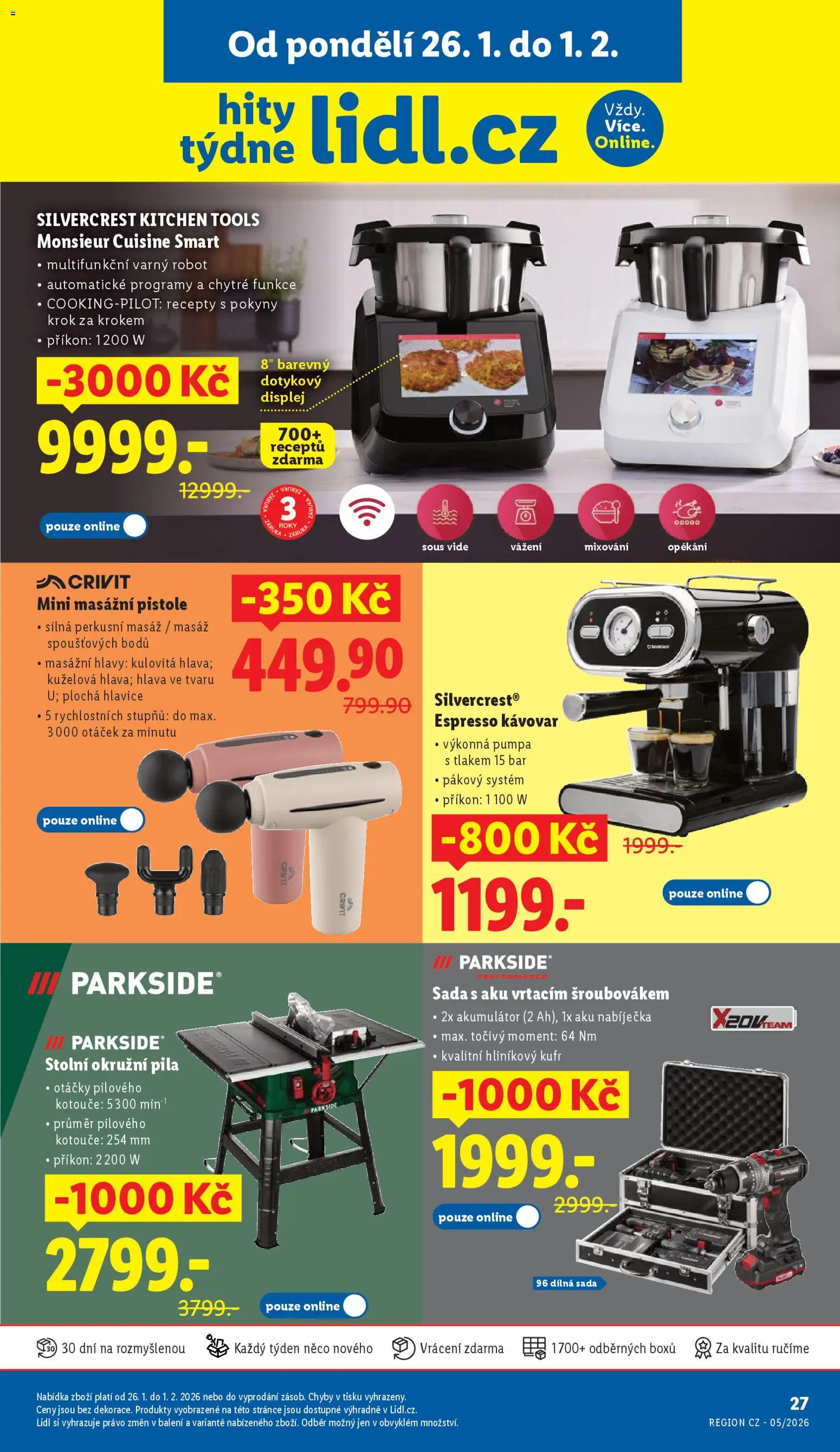 Lidl leták - Hity týdne od 26.01.2026 | Strana: 1