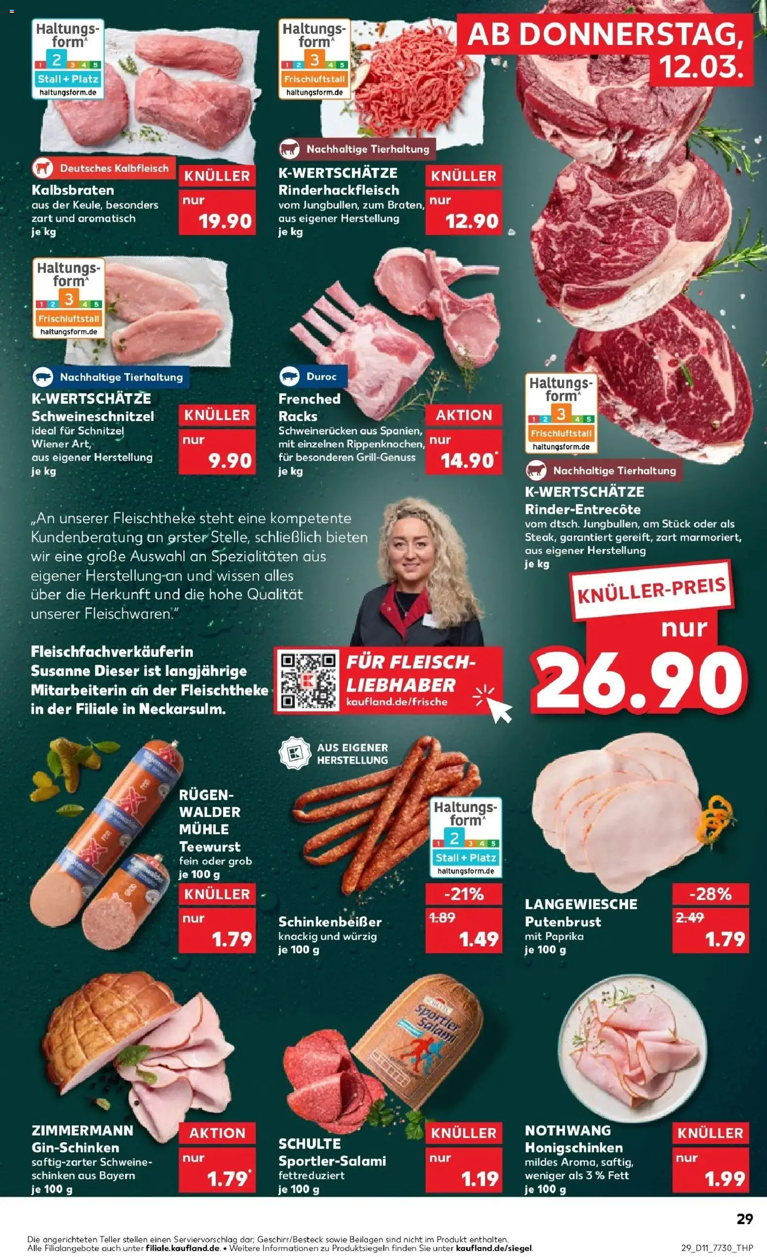 Kaufland Prospekt Bad Kissingen	 – gültig ab 09.03.2026 | Seite: 49 | Produkte: Mühle, Schnitzel, Paprika, Schinken