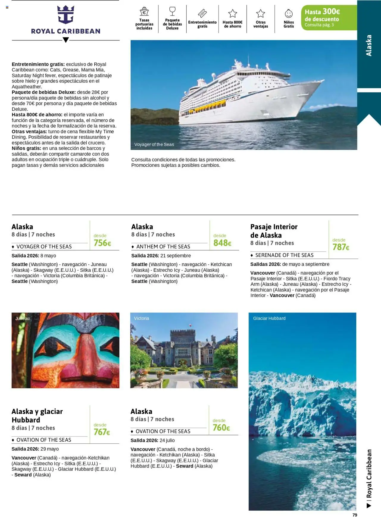 Viajes El Corte Inglés - Crucero Fantástico │ válido desde el 16.09.2025 | Página: 79 | Productos: Ηλεκτρονικα ειδη, Navegación