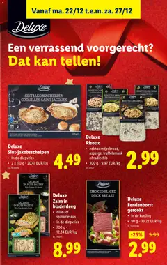 Lidl Folder week 52 - Voorbeeld van een folder van Lidl, geldig van 22.12.2025 | Pagina: 19 | Producten: Zalm, Kan