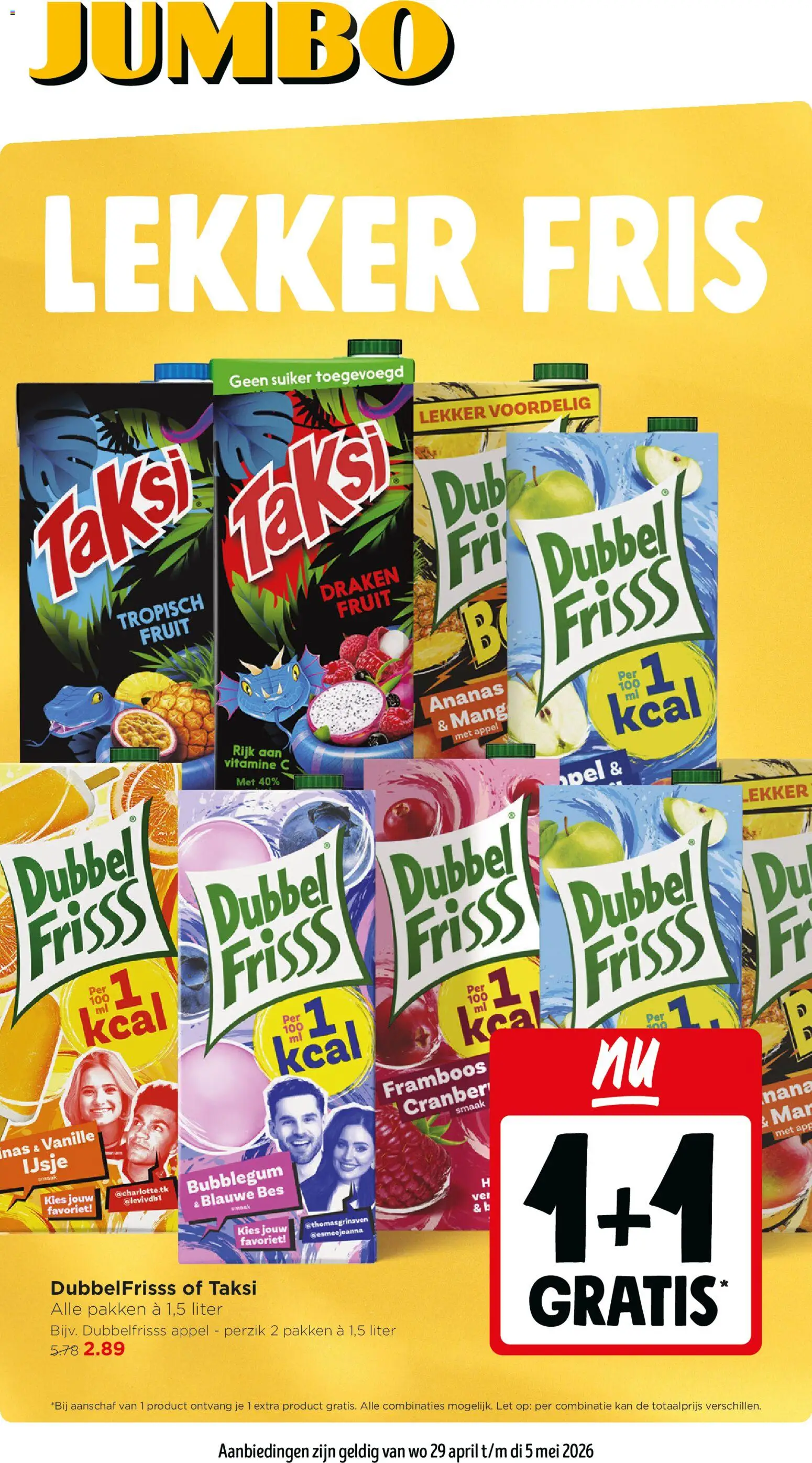 {H1} | Pagina: 1 | Producten: Kan, Ijsje, Vitamine C, Appel