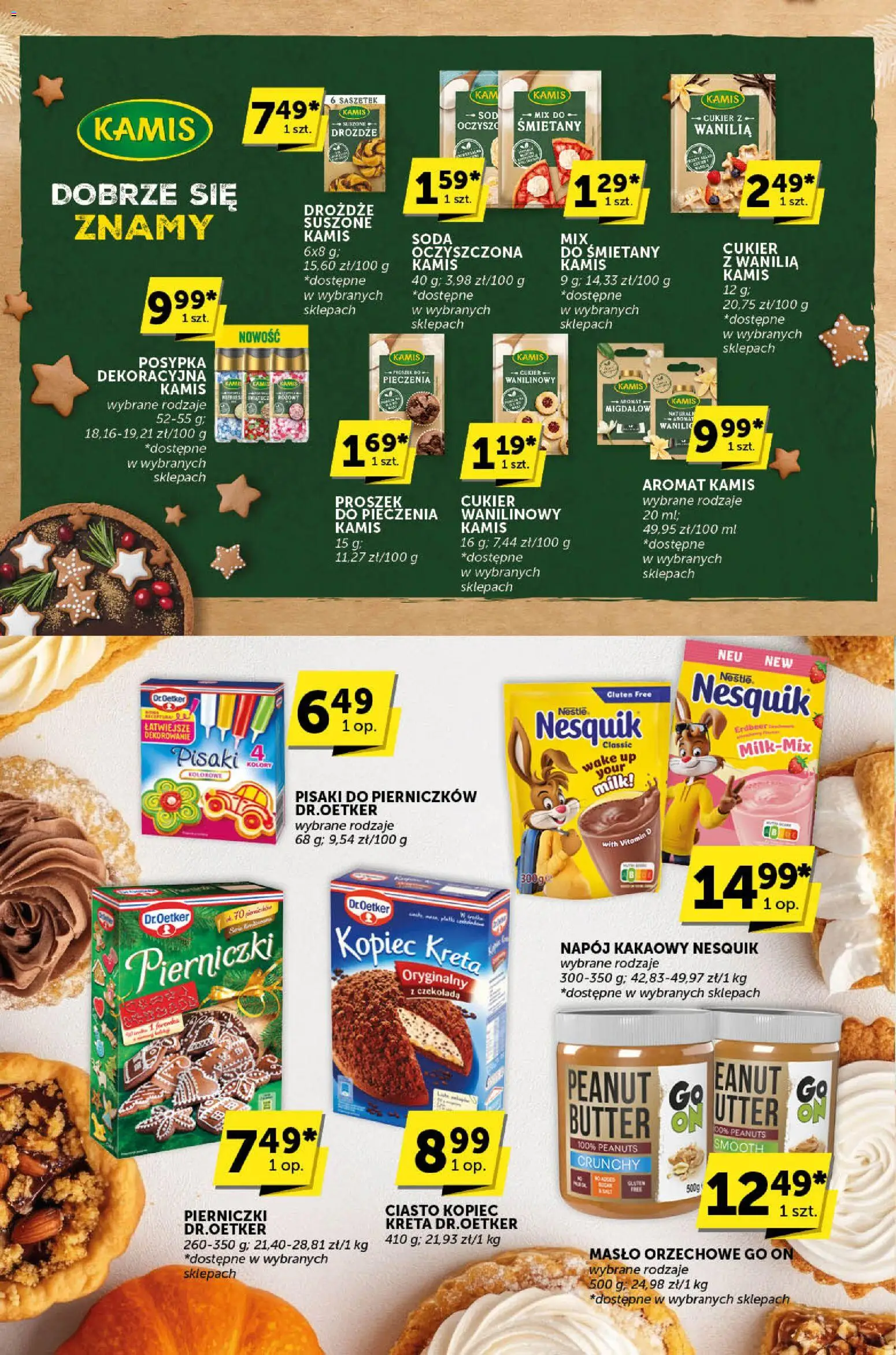 ABC Gazetka - Katalog od 27.11.2025 | Strona: 19 | Produkty: Masło orzechowe, Ciasto, Kopiec Kreta, Czekolada