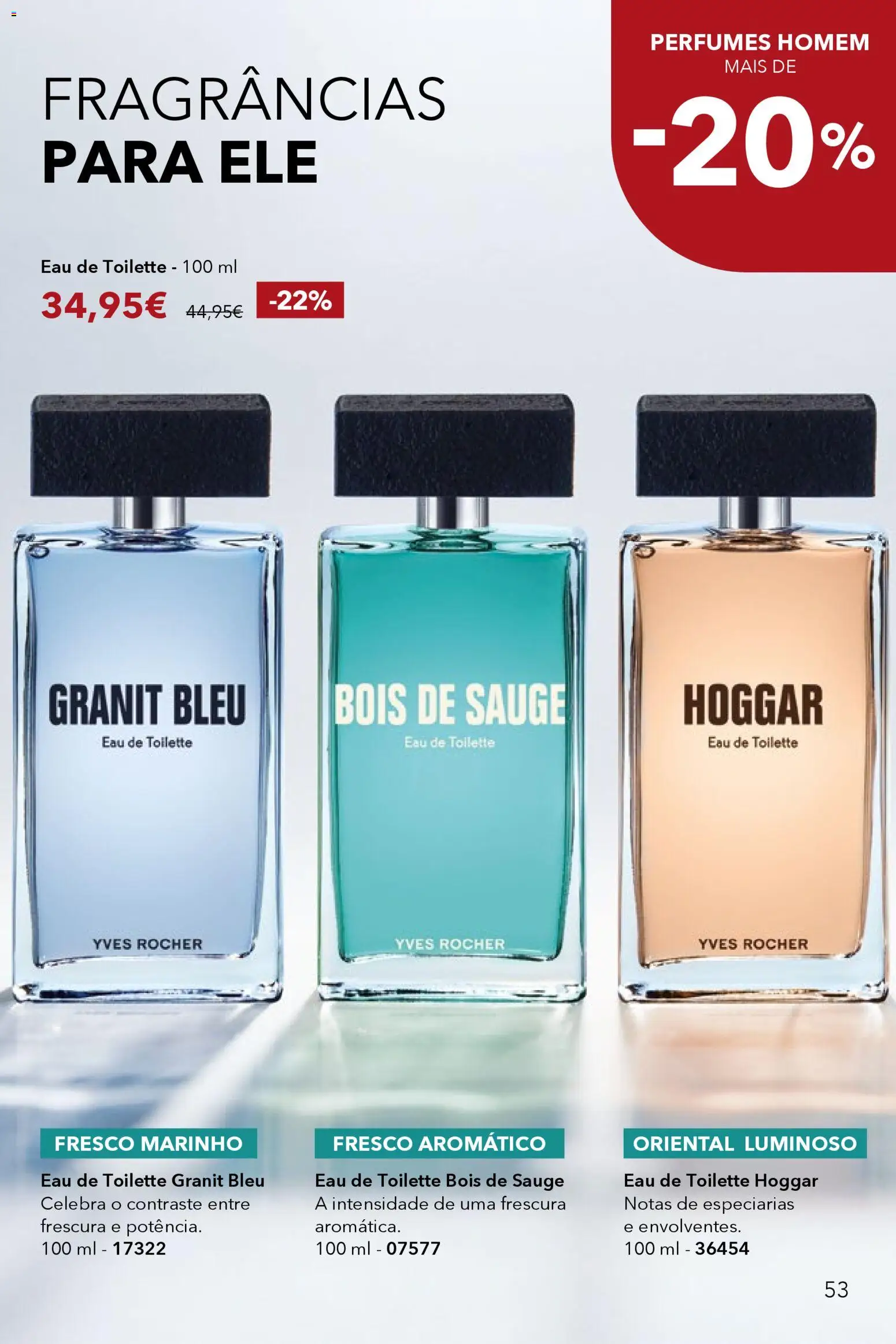 Yves Rocher catálogo 1 │ válido de 31.12.2025 | Página: 53 | Produtos: Perfumes, Perfume, Eau de toilette