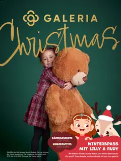 Galeria Karstadt Kaufhof  Weihnachtsmagazin ab 27.10.2025 gültig