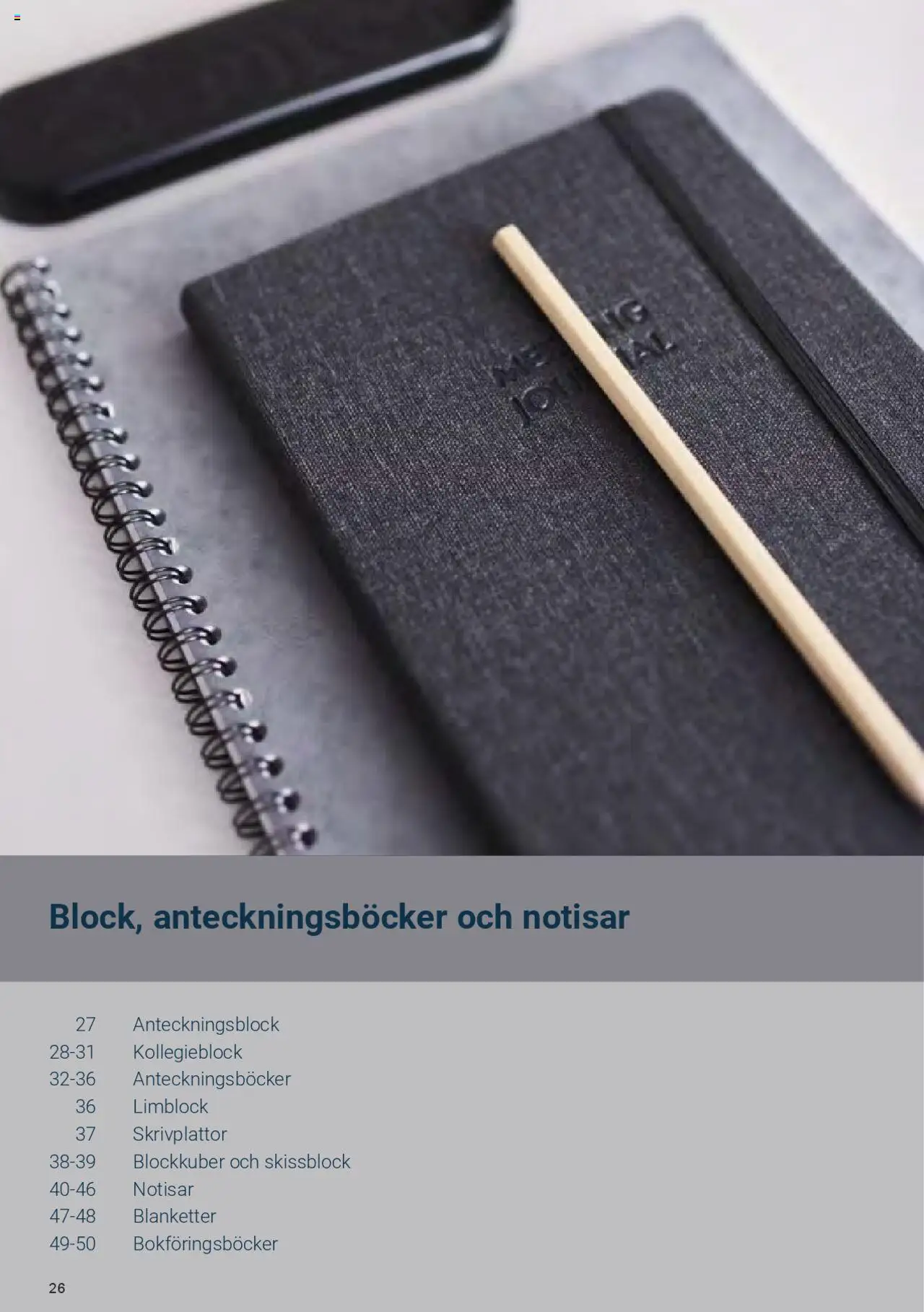 Office Depot reklamblad aktuell från 01.02.2025 | Sida: 28 | Produkter: Anteckningsblock