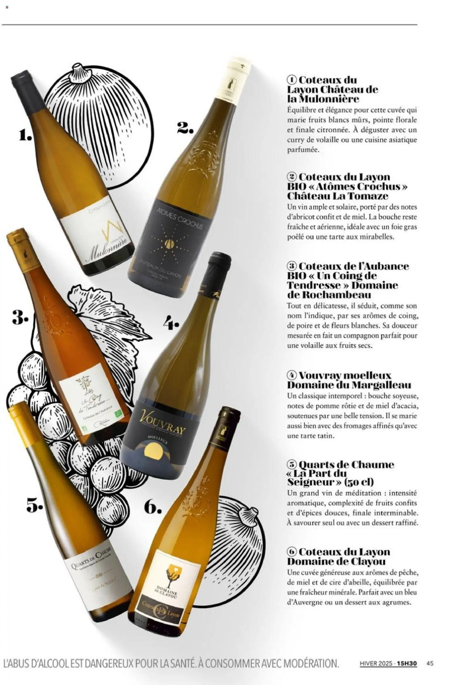 {H1} | Page: 45 | Produits: Pomme, Poêle, Porte, Coteaux du layon