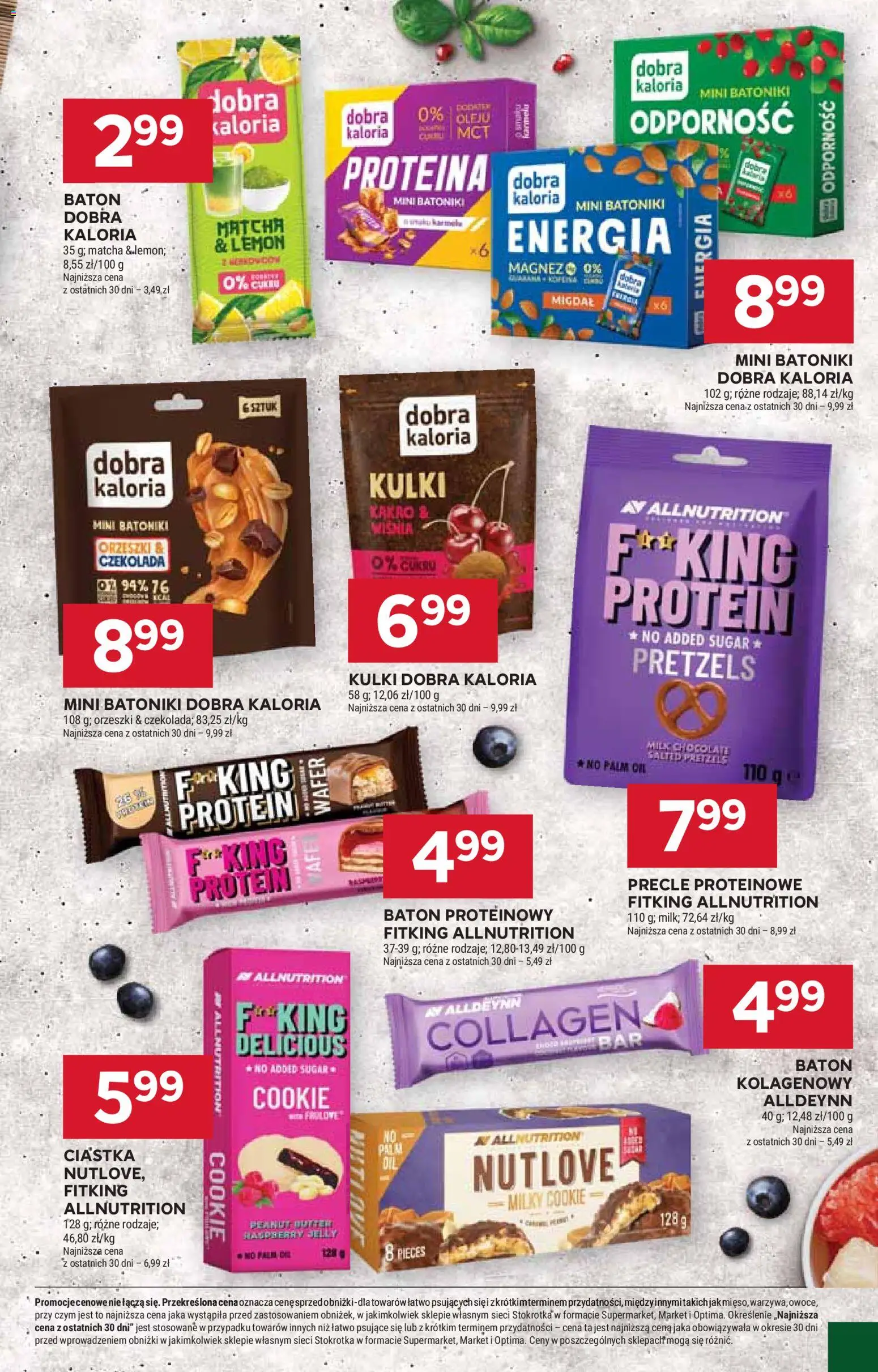 Stokrotka Gazetka od 22.01.2026 | Strona: 21 | Produkty: Stokrotka, Baton, Czekolada, Ciastka