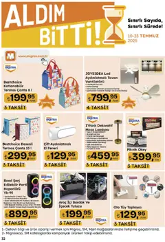 Migros Katalog - Migroskop - 10.07.2025 tarihinden itibaren geçerlidir | Sayfa: 111 | Ürünler: Zselatin, Çanta, Termos, Hoparlör