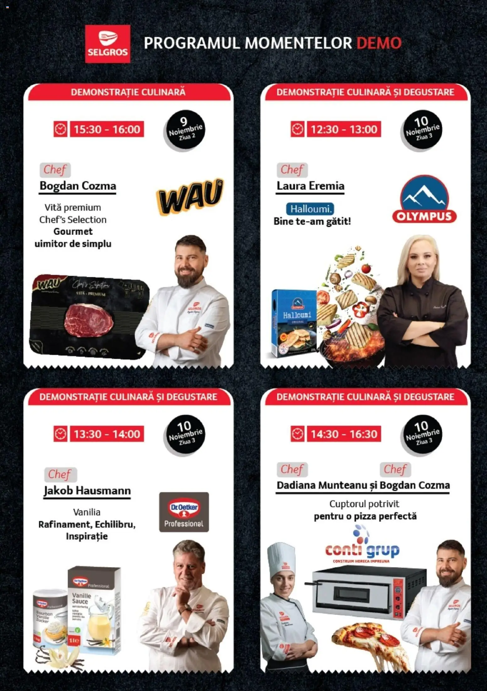 Noul catalog Selgros – valabil de la 08.11.2025 | Pagină: 7 | Produse: Pizza, Bourbon