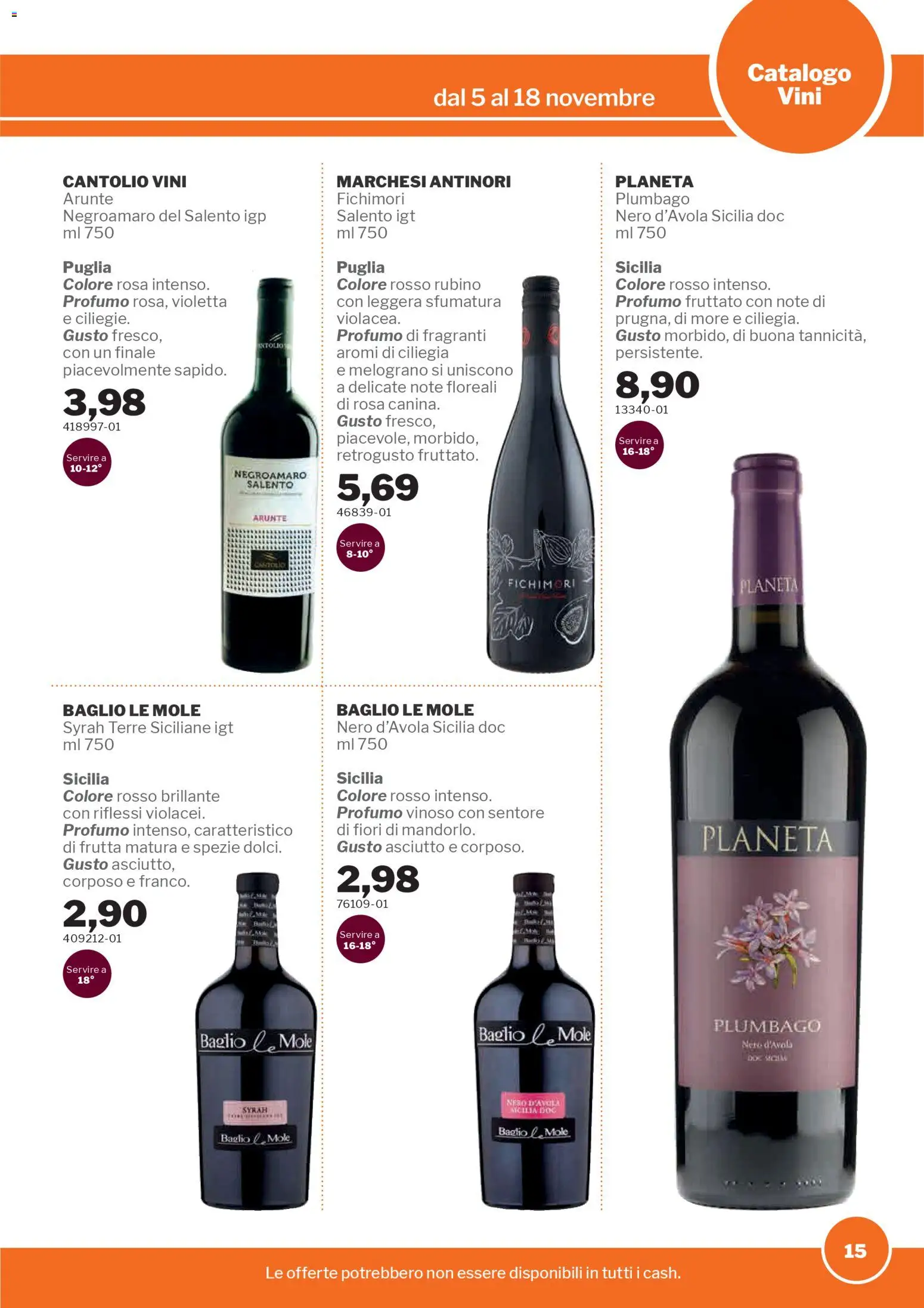 Volantino Sogegross del 05.11.2025 | Pagina: 15 | Prodotti: Spezie, Frutta, Profumo