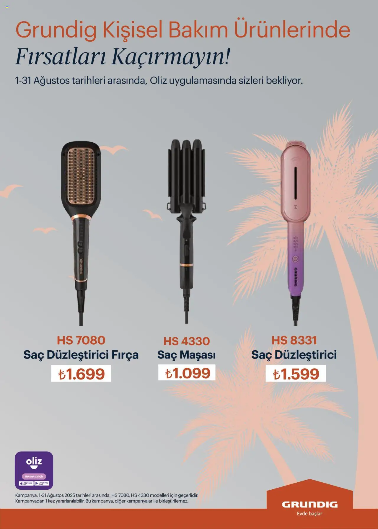 Arçelik Katalog - 16.09.2025 tarihinden itibaren geçerlidir | Sayfa: 101 | Ürünler: Saç maşası, Saç düzleştirici, Fırça