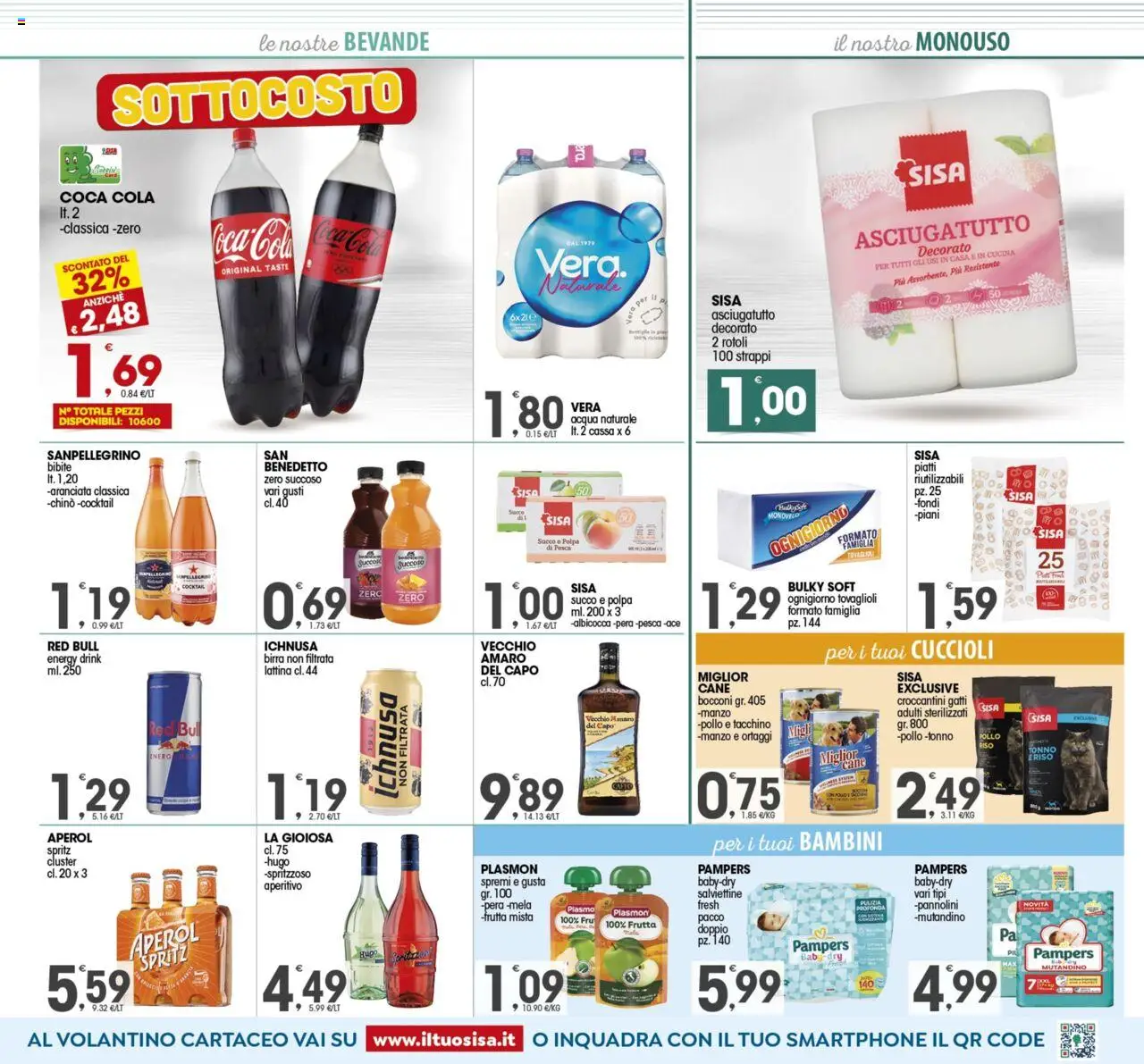 Volantino SISA del 14.10.2025 | Pagina: 7 | Prodotti: Pollo, Riso, Tacchino, Aperol