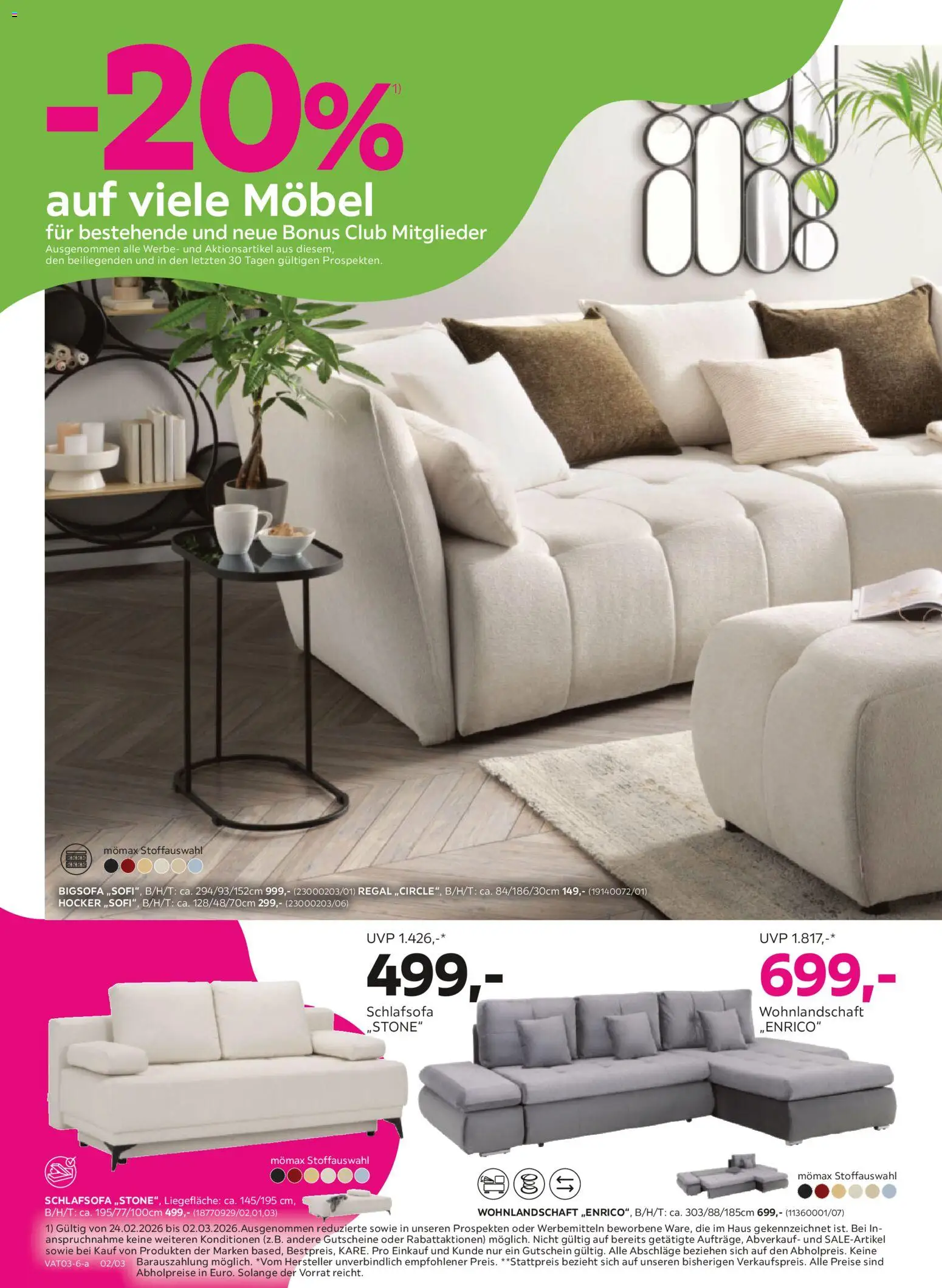 Mömax Prospekt aktuell gültig ab 24.02.2026 | Seite: 2 | Produkte: Regal