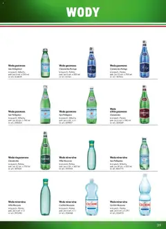 Makro Gazetka - Italia na talerzu od 31.01.2025 | Strona: 39 | Produkty: Woda niegazowana cisowianka, Cechini muszyna, Woda niegazowana, Woda