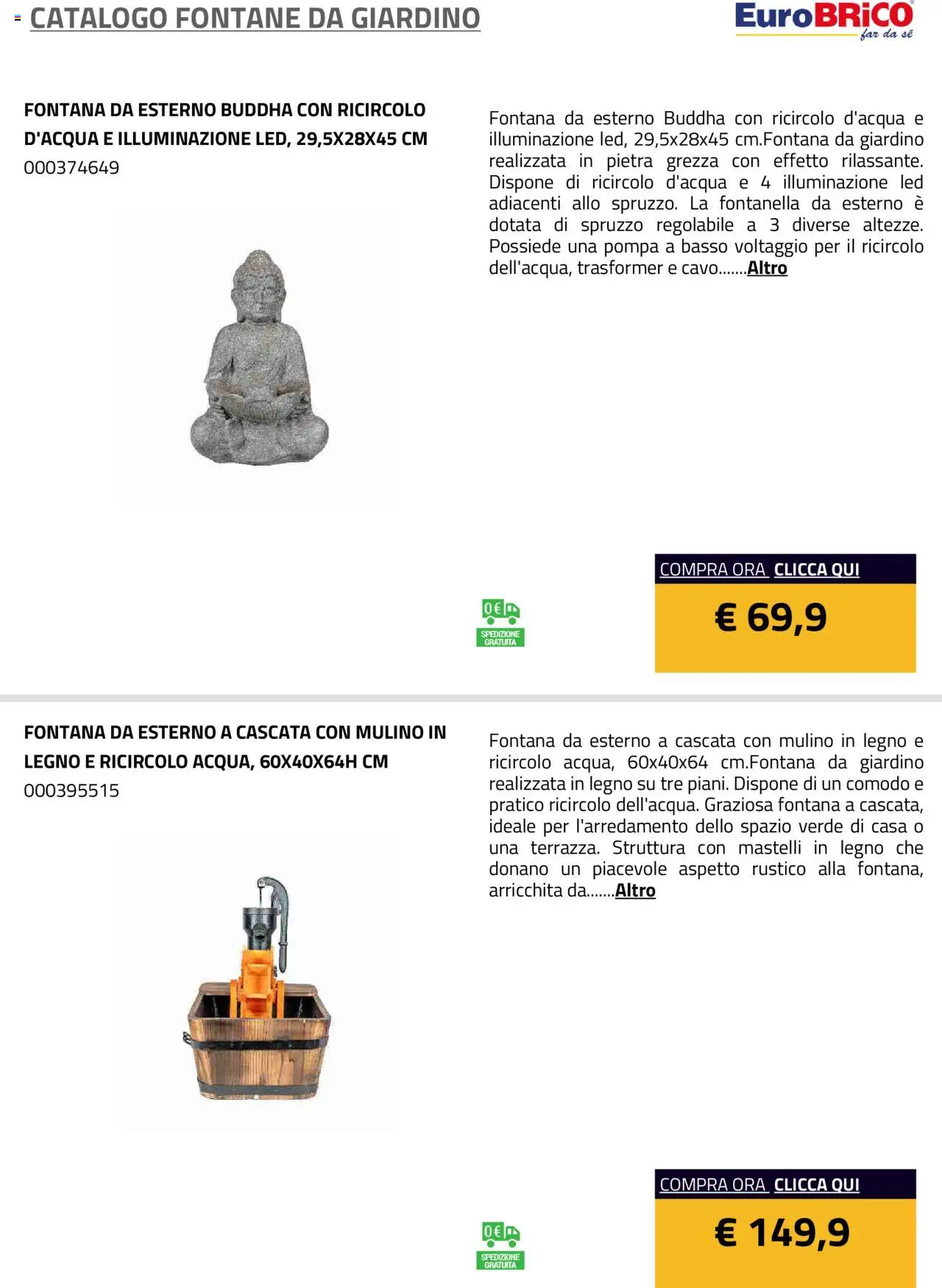 Volantino Eurobrico del 23.07.2025 | Pagina: 2 | Prodotti: Cavo