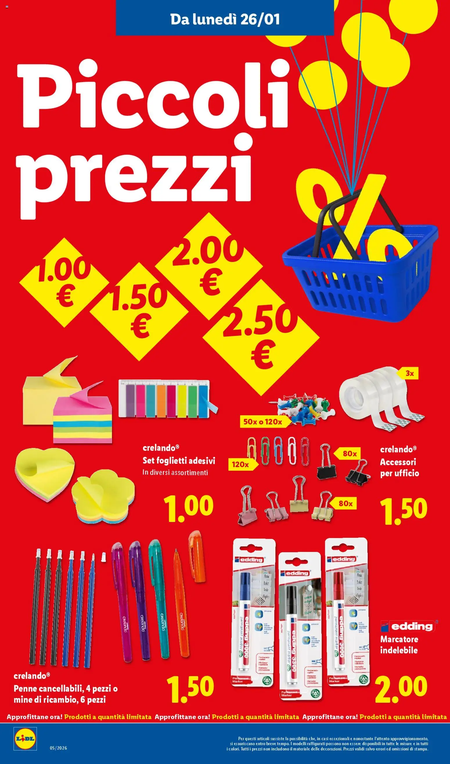 Volantino Lidl del 26.01.2026 | Pagina: 34 | Prodotti: Penne