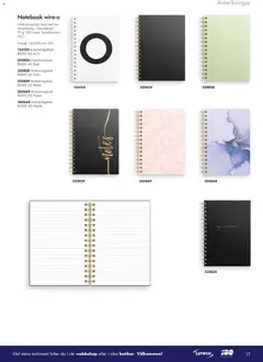 Lyreco - erbjudanden - Förhandsvisning av reklamblad från butik Lyreco aktuell från 01.08.2026 | Sida: 17 | Produkter: Anteckningsbok, Anteckningsblock