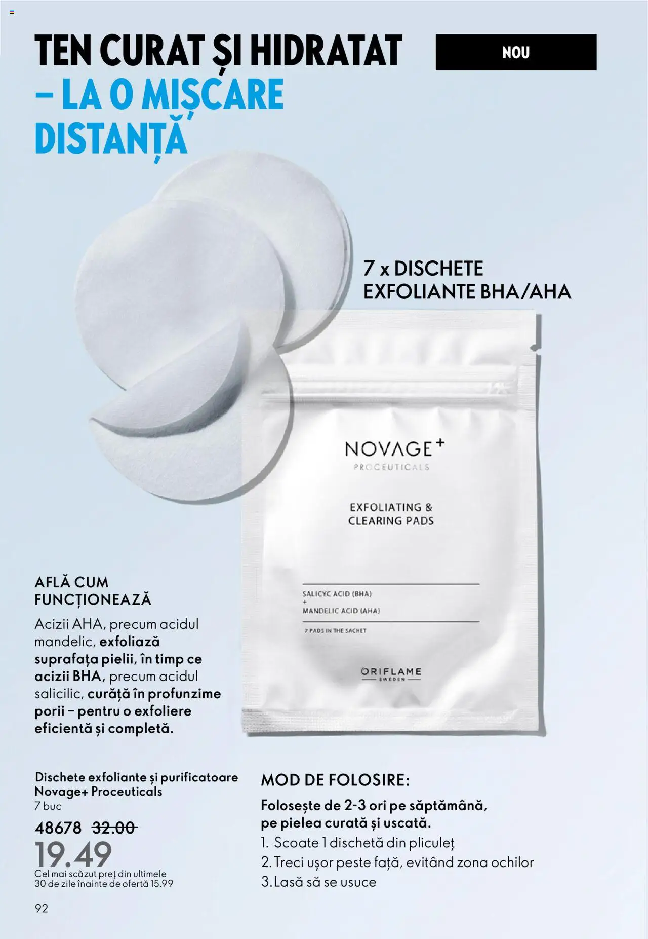 Noul catalog Oriflame – valabil de la 01.10.2025 | Pagină: 92 | Produse: Pește