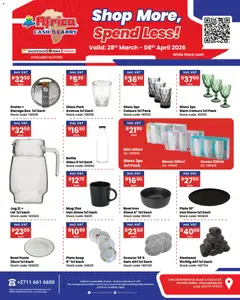 Africa Cash & Carry specials catalogue – valid from 28.03.2026