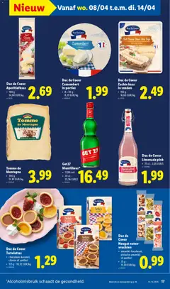Lidl Folder week 15 - Voorbeeld van een folder van Lidl, geldig van 07.04.2026 | Pagina: 17 | Producten: Noten, La, Aardbei, Citroen