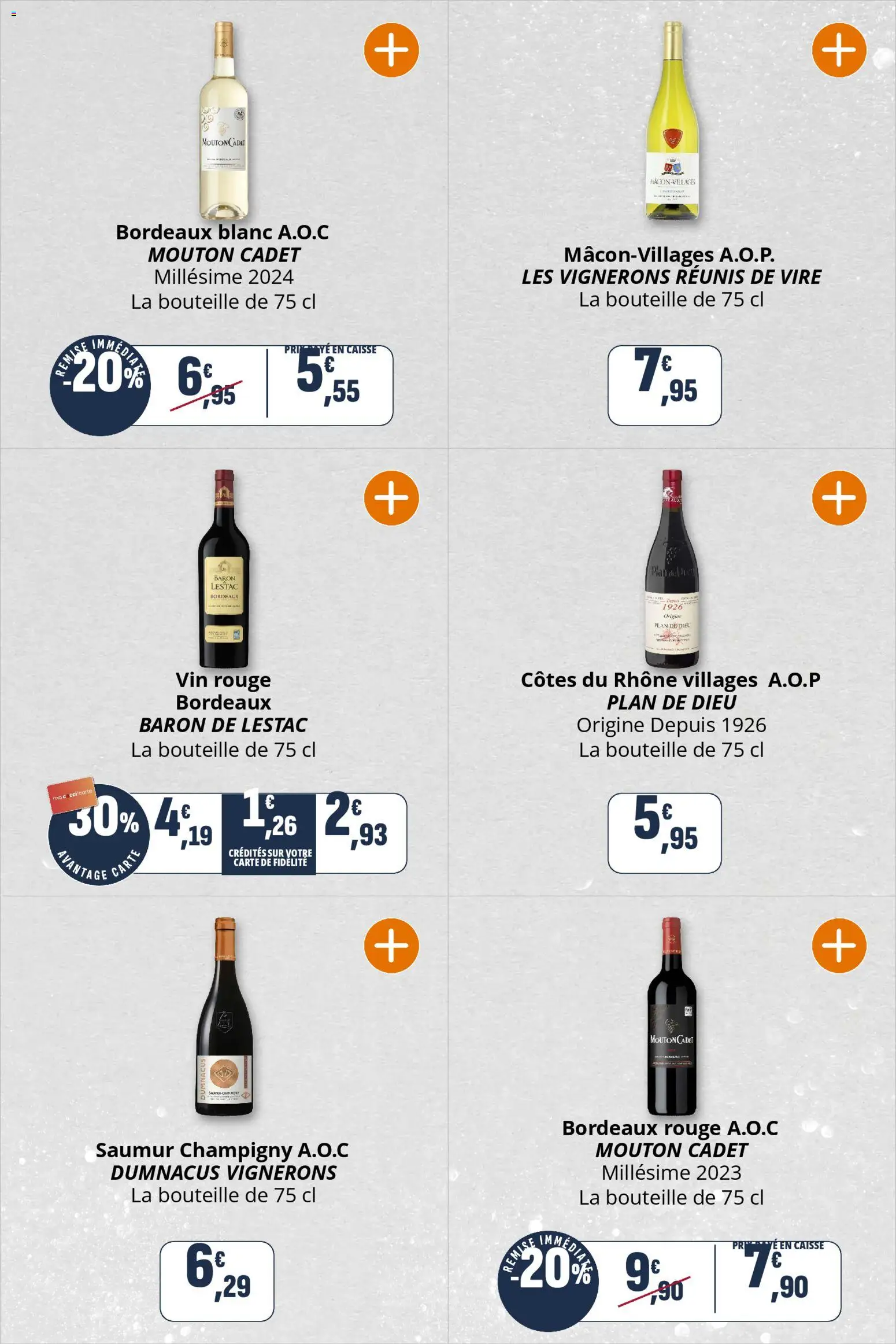 {H1} | Page: 12 | Produits: Baron de Lestac, Vin