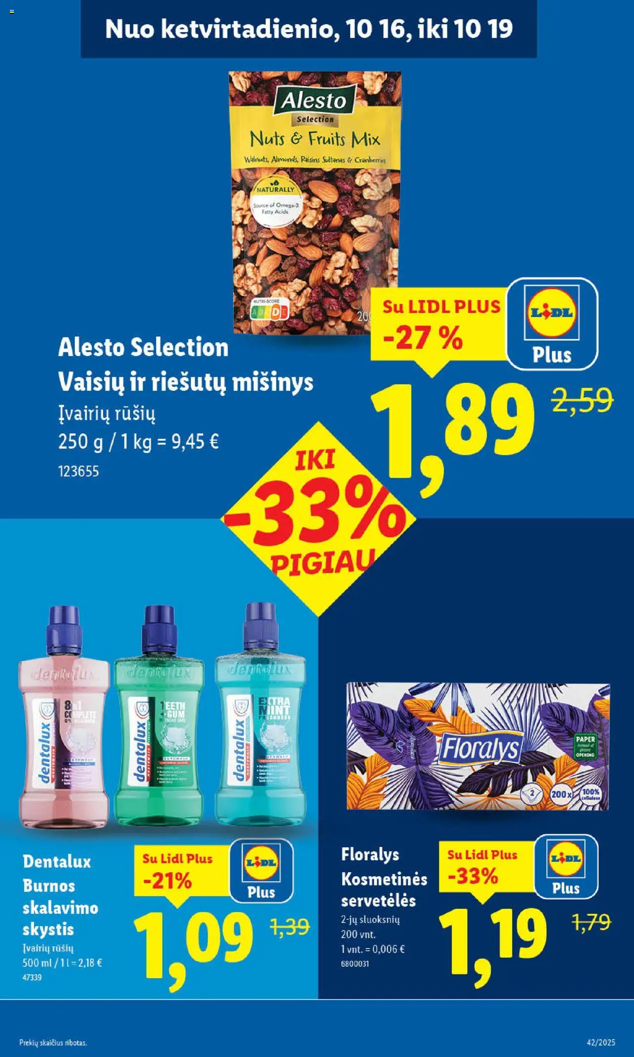 LIDL akcijos nuo 16.10.2025 | Puslapis: 17