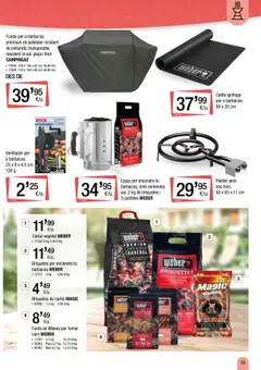 Bonpreu - Catálogo de camping y jardín │ válido desde el 18.03.2025 | Página: 19 | Productos: Funda, Barbacoa, Ventilador