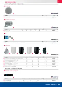 Rexel - Prévisualisation de Rexel - Catalogue conectis valide à partir de 10.04.2026 | Page: 107 | Produits: Enceinte, USB, Projecteur
