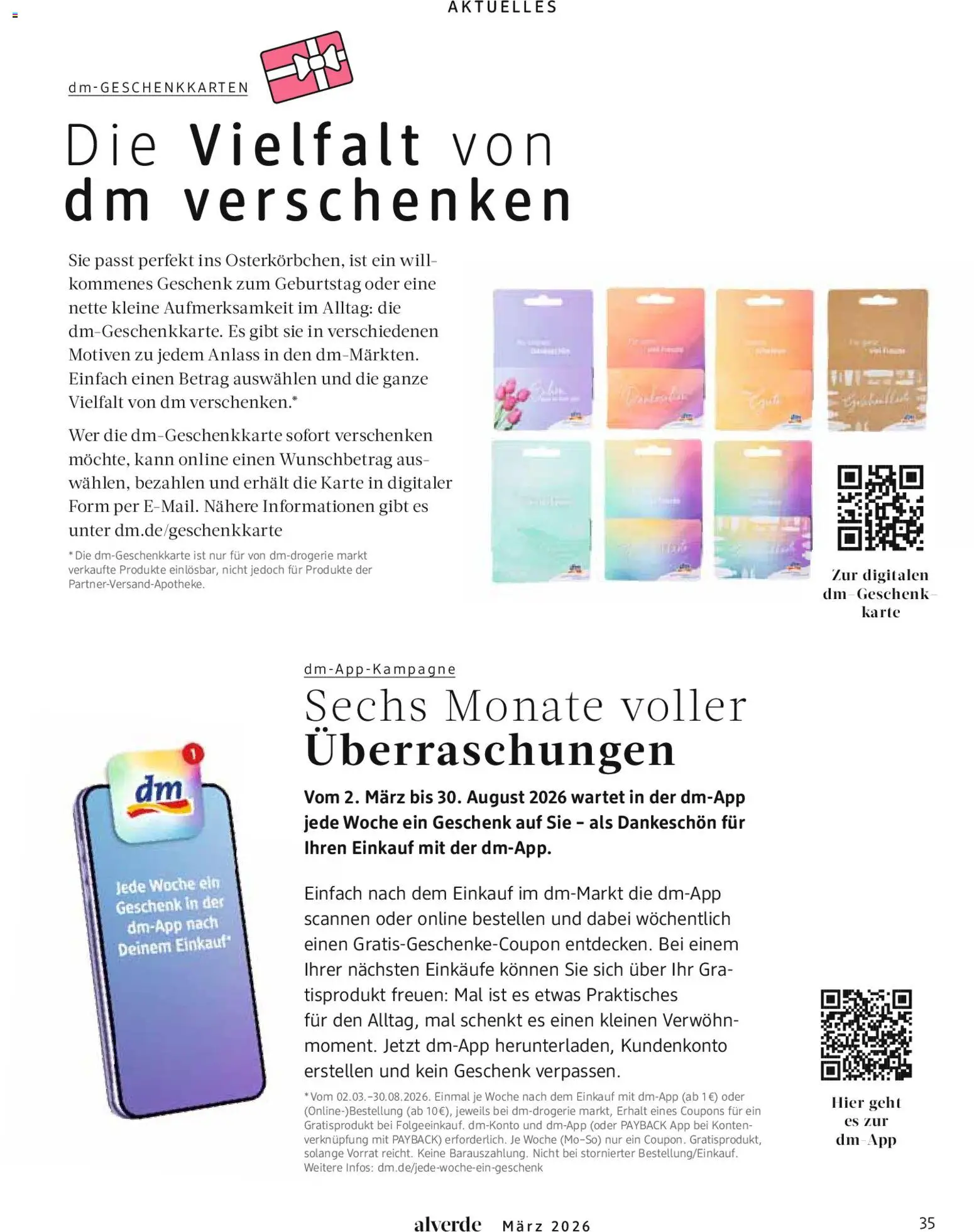 dm drogerie Prospekt 	 – gültig ab 01.03.2026 | Seite: 35