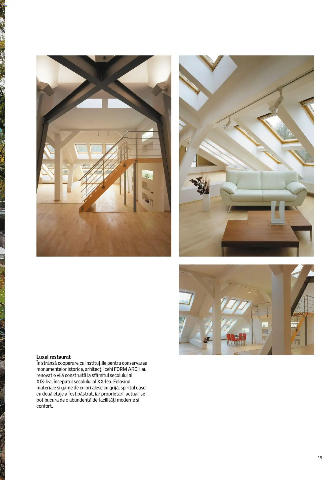 Velux catalog - Revitalizarea clădirilor istorice – valabil de la 01.10.2022 | Pagină: 15