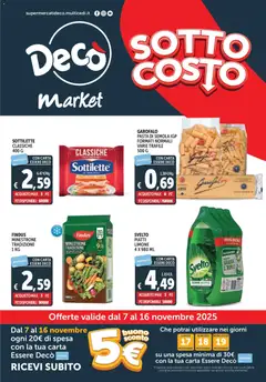 Anteprima del volantino Decò Market - Napoli catalogo valido a partire dal 07.11.2025