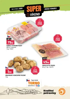 Náhled letáku Terno leták - Super víkend od 06.02.2026