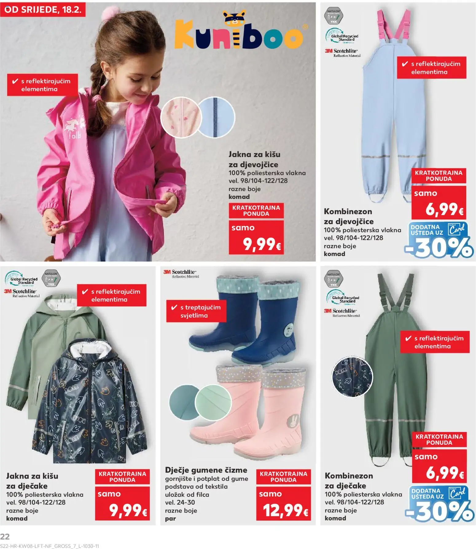 Kaufland HR akciós ujság - amely érvényes a következő dátumtól: 18.02.2026 | Oldal: 22