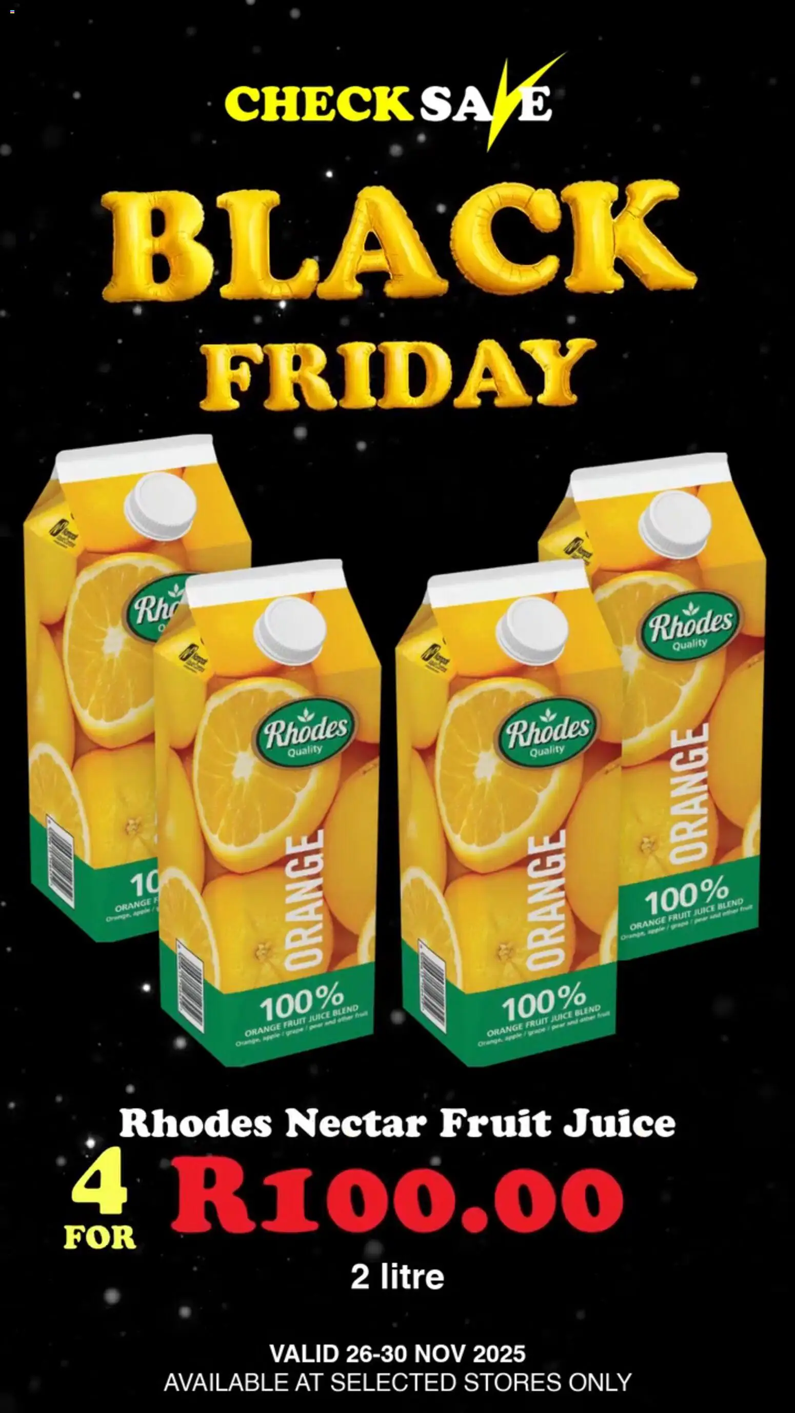 New Check Save catalogue – valid from 26.11.2025 | Page: 6 | Products: Juice, Fruit