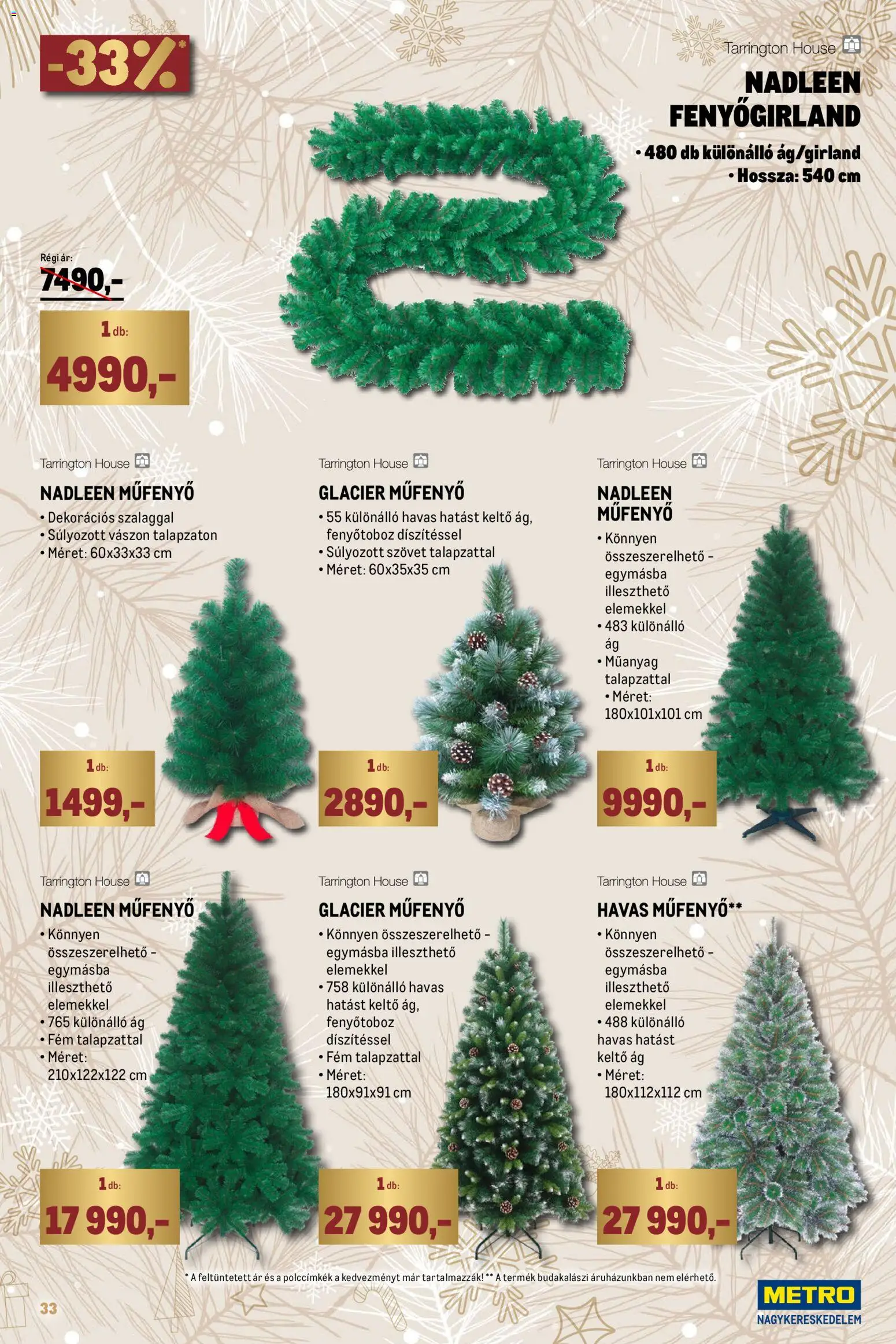 Metro akciós ujság - amely érvényes a következő dátumtól: 02.11.2025 | Oldal: 33