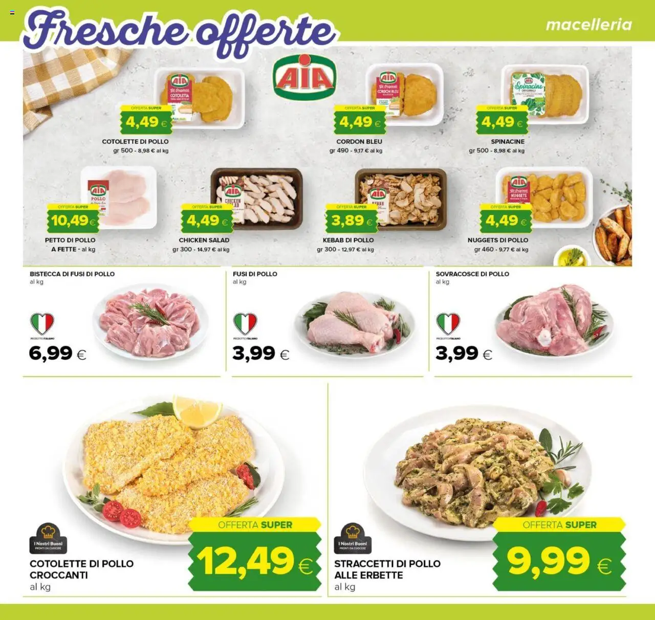 Volantino Tigre del 24.07.2025 | Pagina: 4 | Prodotti: Petto di Pollo, Pollo, Nuggets