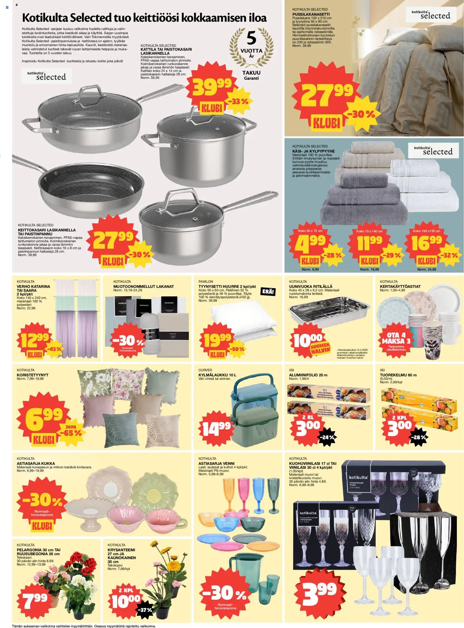 Tokmanni tarjoukset – voimassa 27.04.2026 alkaen | Sivu: 4