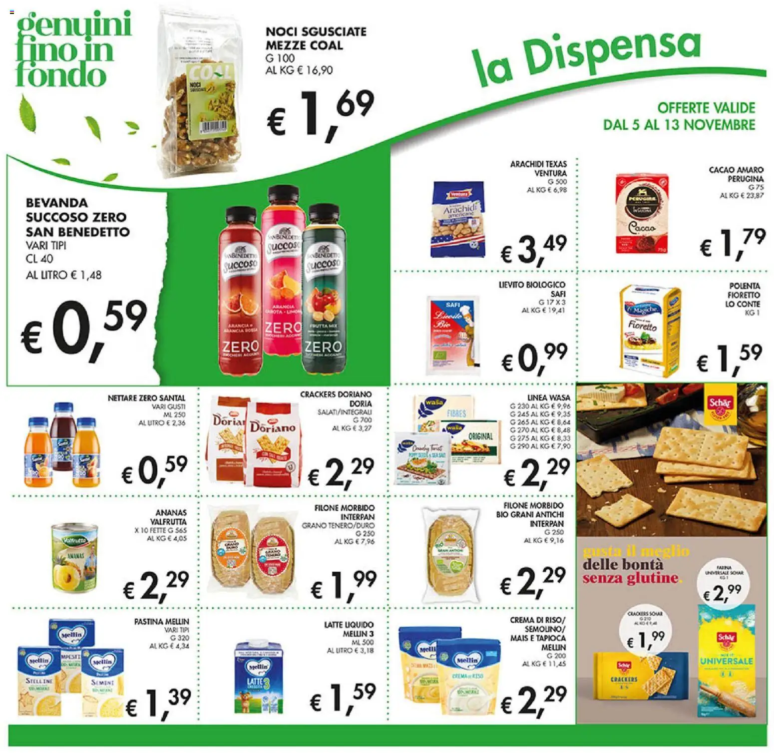 Volantino Coal del 05.11.2025 | Pagina: 17 | Prodotti: Crema, Noci, Mais, Arachidi