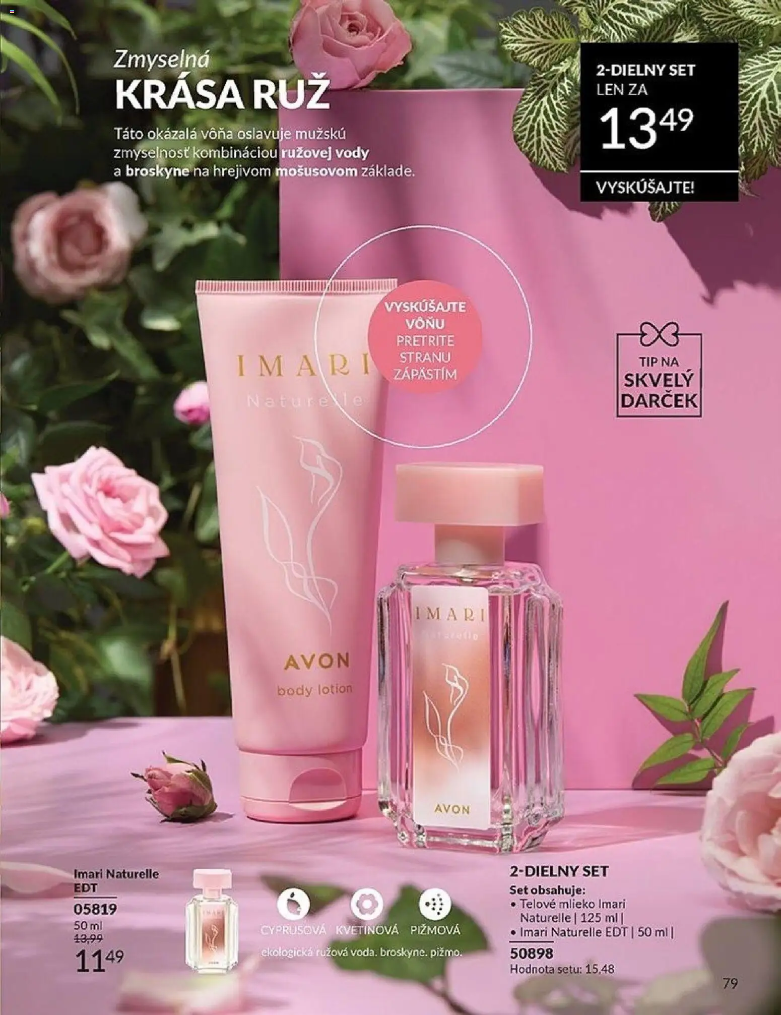 Nové Avon akcie – leták je platný od 01.04.2026 | Strana: 79 | Produkty: Mlieko, Telové mlieko, Broskyne