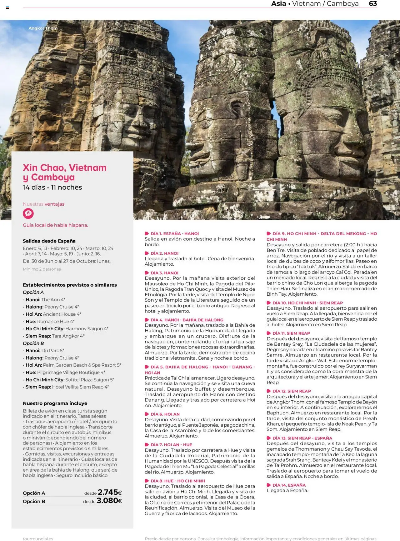 Viajes El Corte Inglés Asia y Oceanía │ válido desde el 01.01.2025 | Página: 63 | Productos: Cocina, Navegación