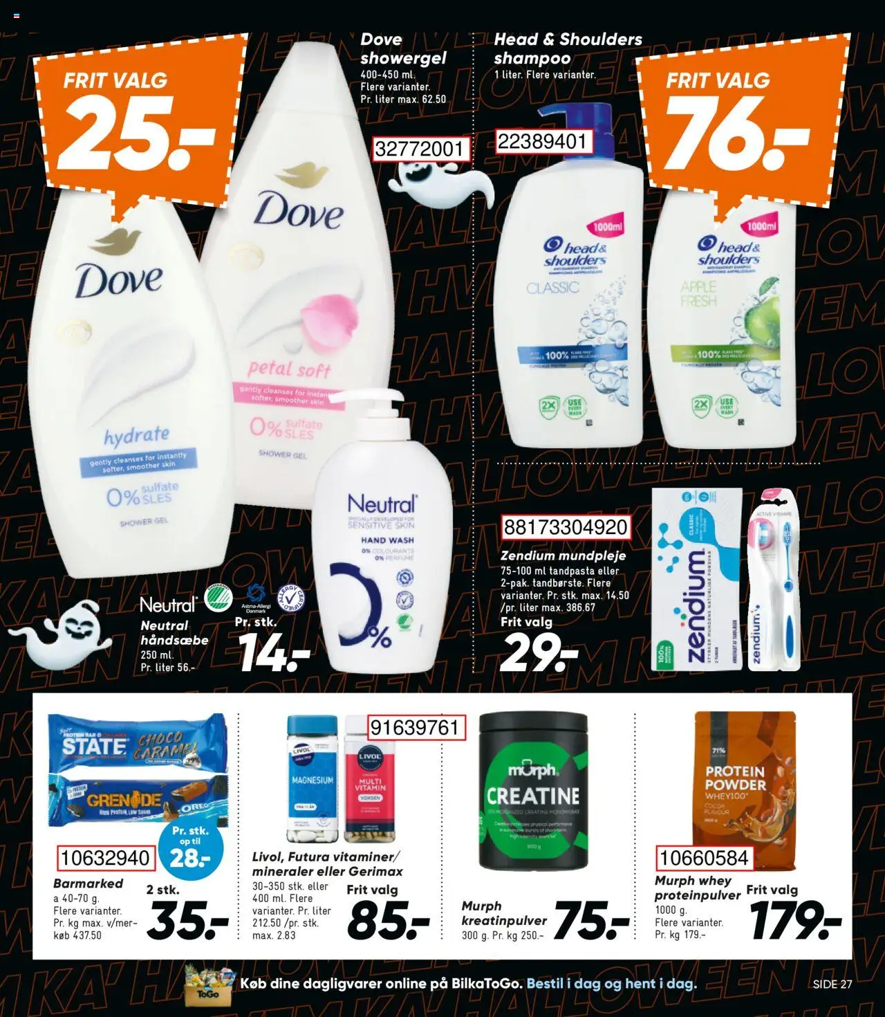 Bilka tilbudsavis – gyldig fra 17.10.2025 | Side: 41 | Produkter: Shampoo, Tandpasta