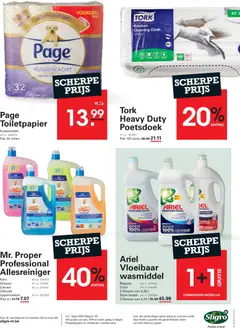 Sligro promo - Voorbeeld van een folder van Sligro, geldig van 20.11.2025 | Pagina: 28 | Producten: Fles, Citroen, Wasmiddel, Poetsdoek