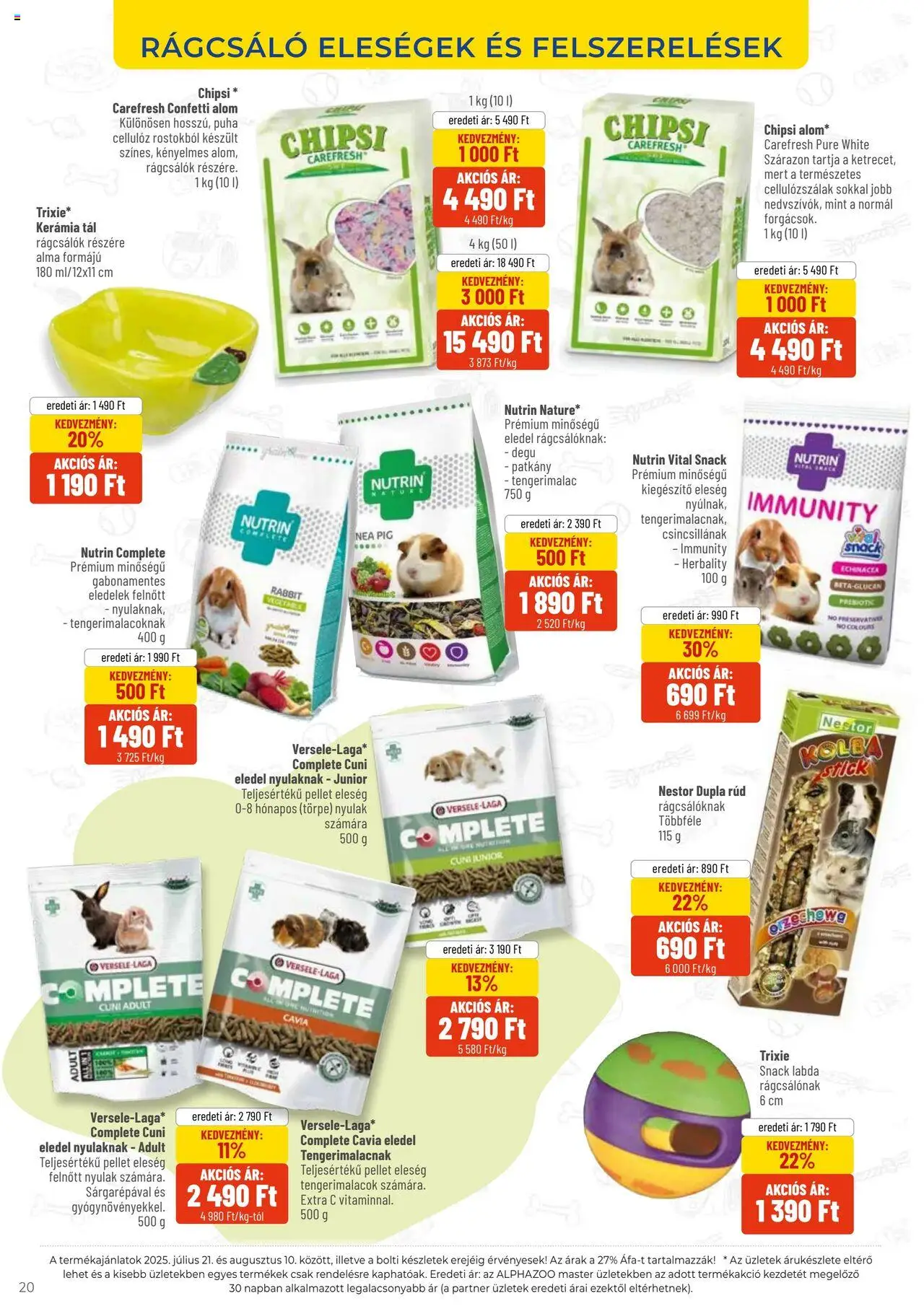 AlphaZoo akciós ujság - amely érvényes a következő dátumtól: 21.07.2025 | Oldal: 21 | Termékek: Alma