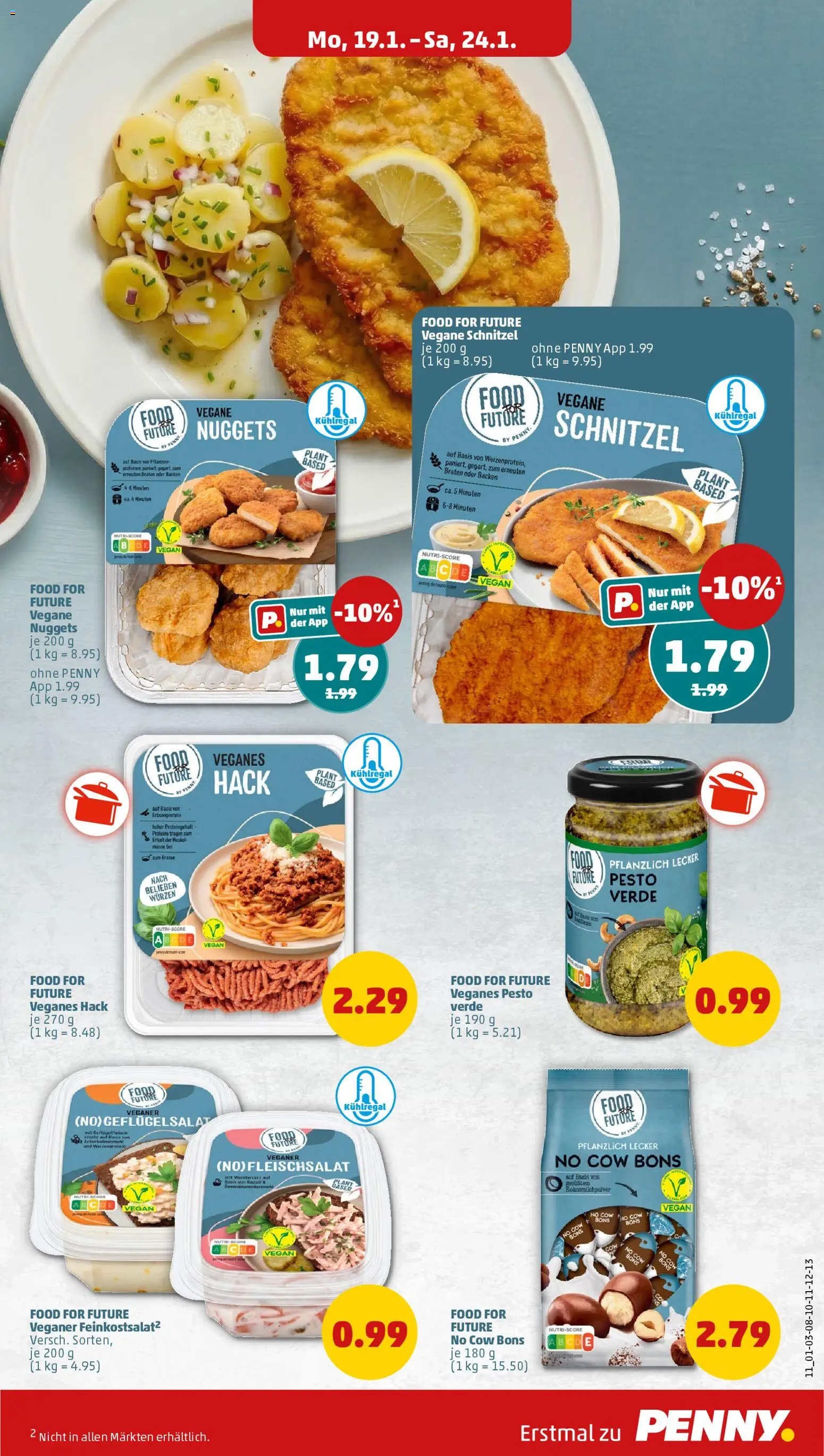 Penny Prospekt 	 – gültig ab 19.01.2026 | Seite: 13 | Produkte: Schnitzel