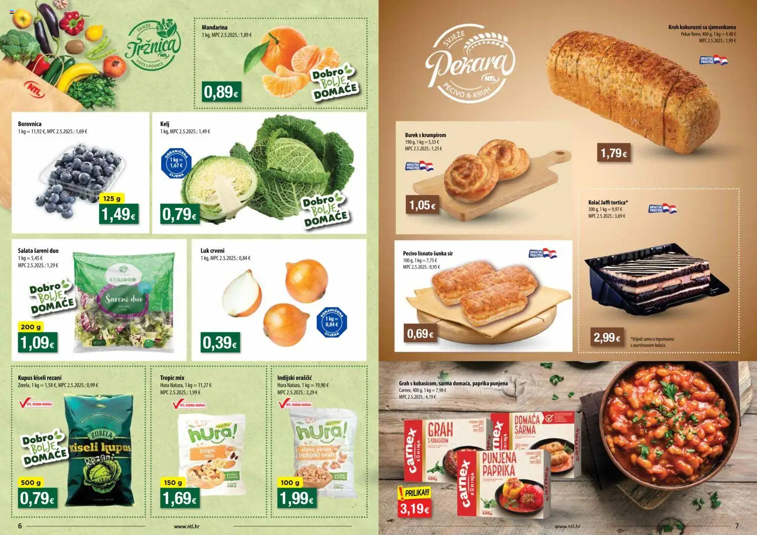 NTL katalog | vrijedi od 05.11.2025 | Stranica: 4 | Proizvodi: Kelj, Kruh, Salata, Kuhinja
