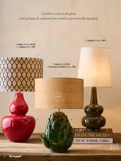 Pré-visualização El Corte Ingles Decora válido de 23.10.2025 | Página: 98 | Produtos: Candeeiro, Abajur, Base