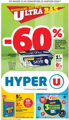 Hyper U - Prévisualisation de Hyper U catalogue valide à partir de 13.01.2026