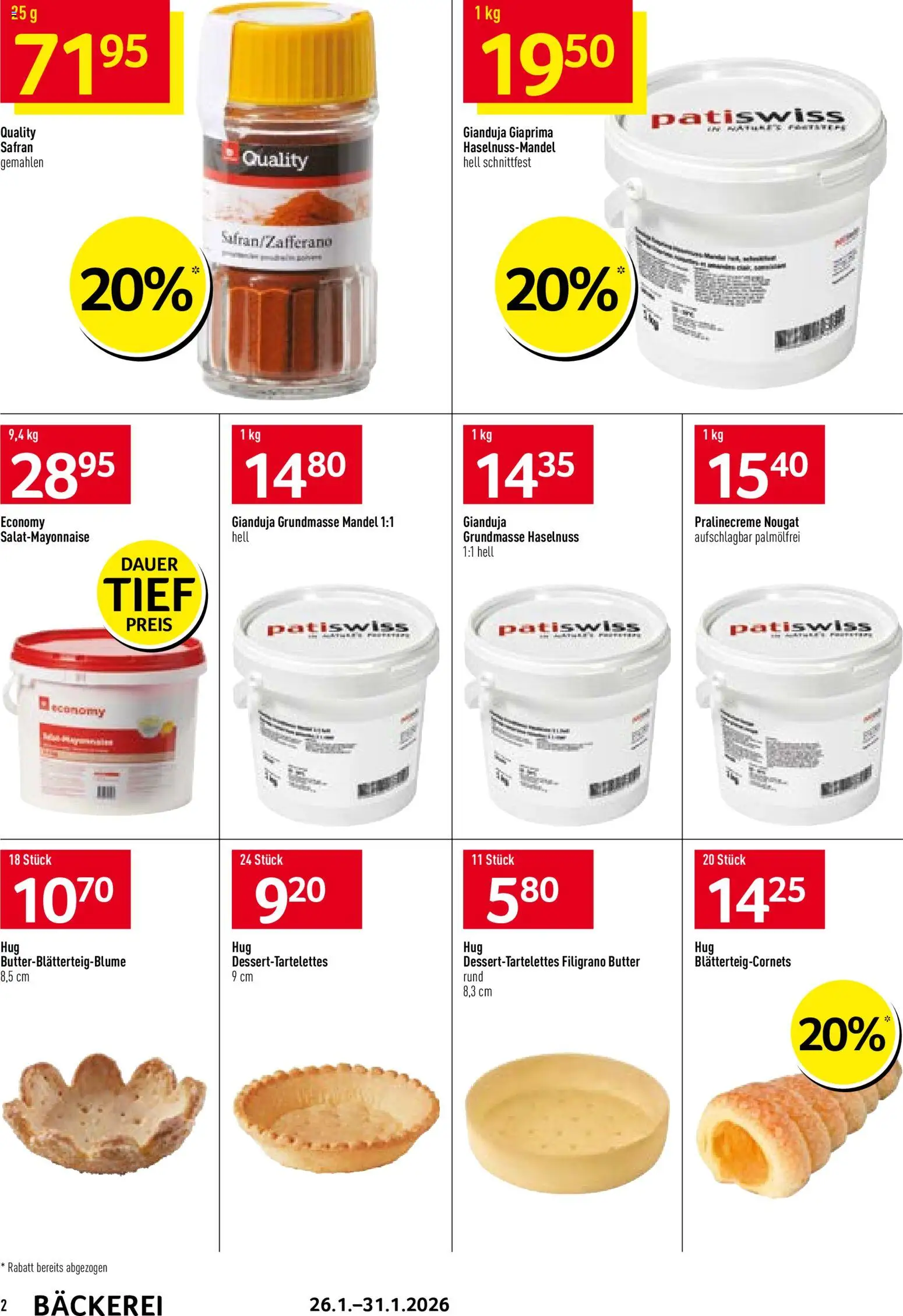 Prodega Aktionen Bäckerei – gültig ab 26.01.2026 | Seite: 2
